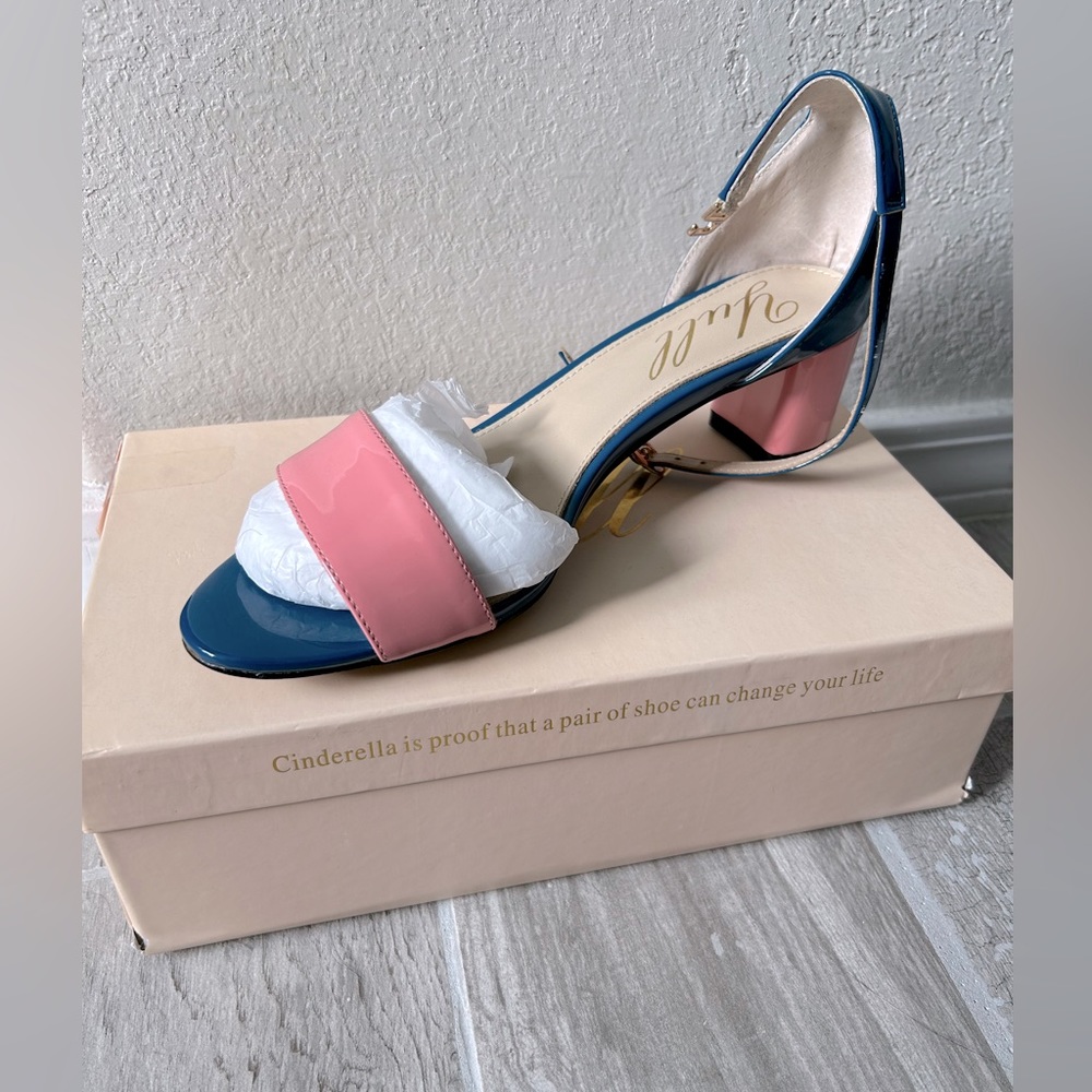 YULL block heels-BRAND NEW